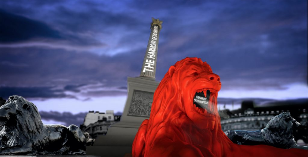 Please Feed the lions by Es Devlin