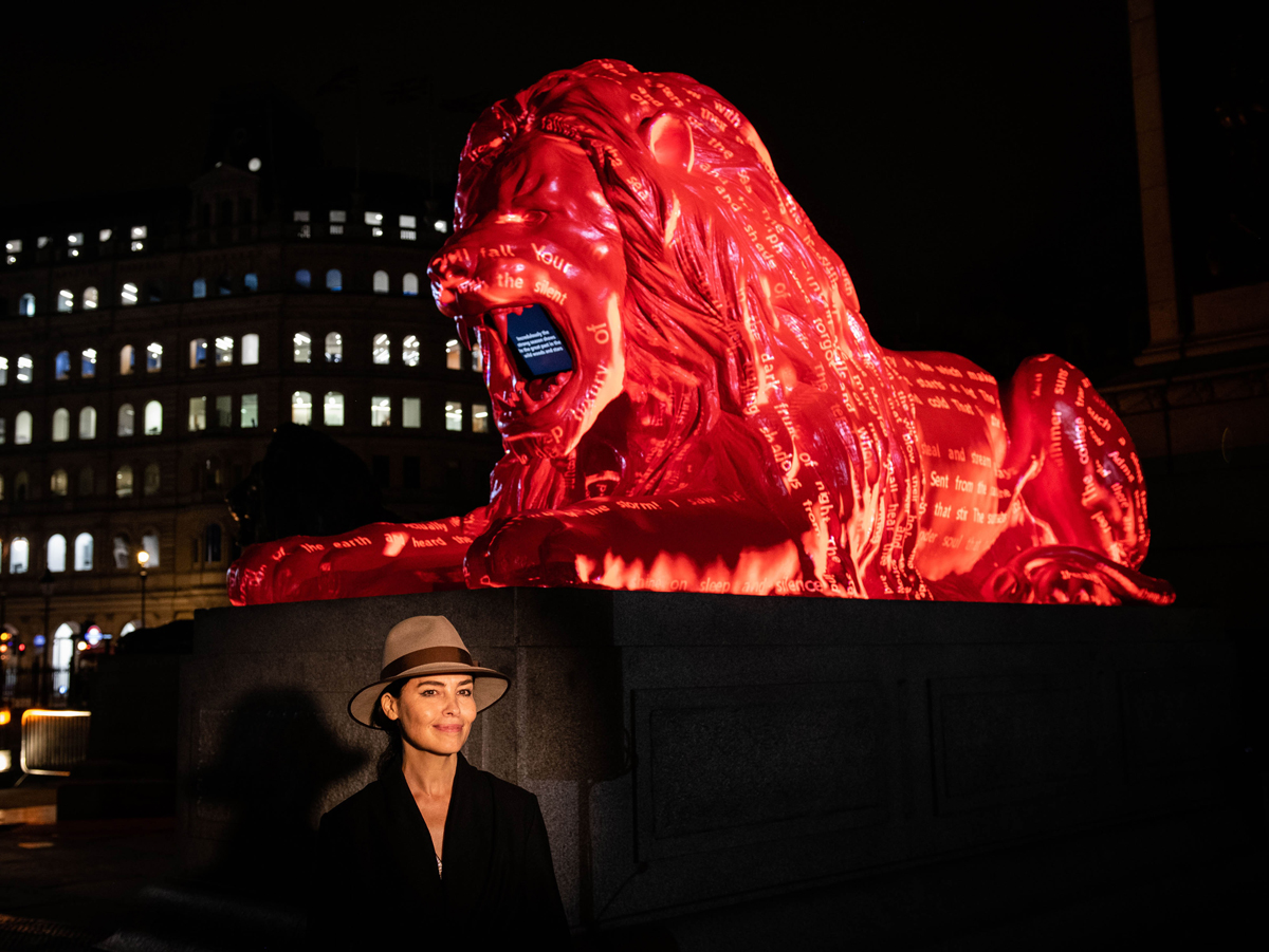 Please Feed the lions by Es Devlin