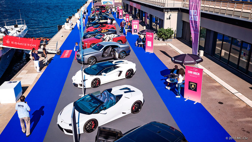 Monaco Yacht Show Car Deck