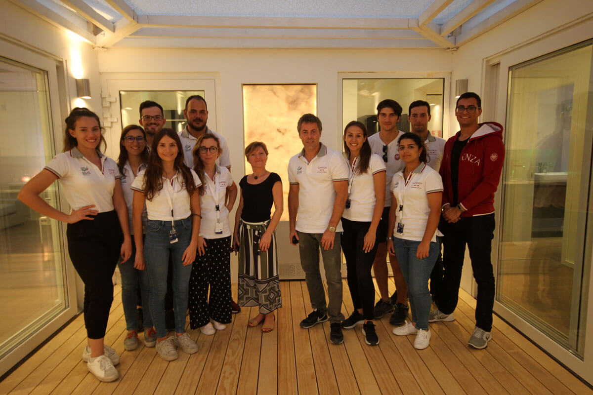 restart 4 smart, Il team Sapienza con la Designer Simona Favrin