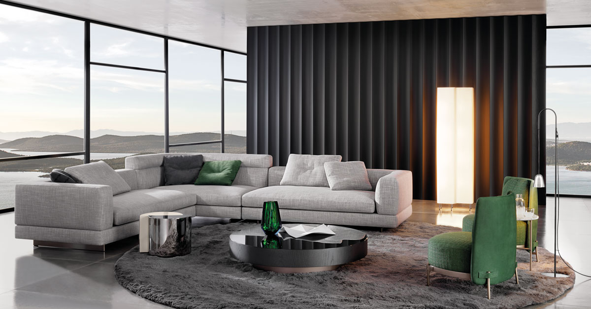 Alexander by Rodolfo Dordoni, Minotti