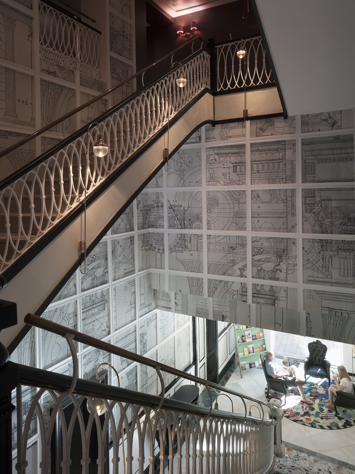 Hotel Inglés, Valencia, by Wall&decò