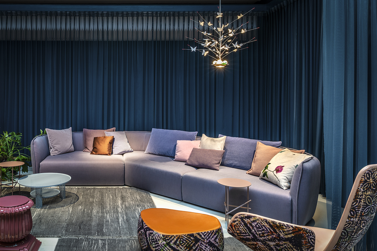 Showroom Moroso Milano, © Leonardo Duggento