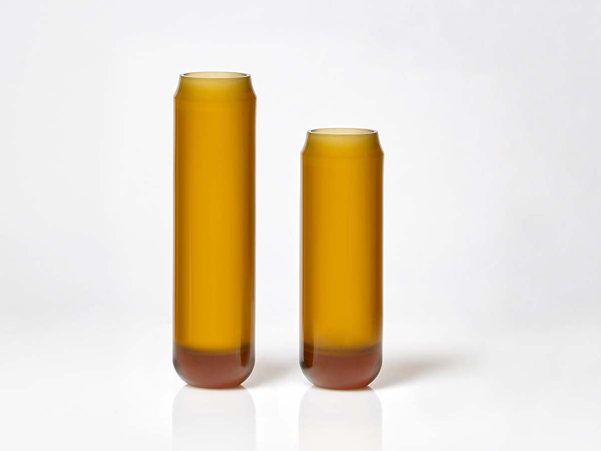 Vaso Asa, colore petrolio, by Calvi Brambilla per Antoniolupi