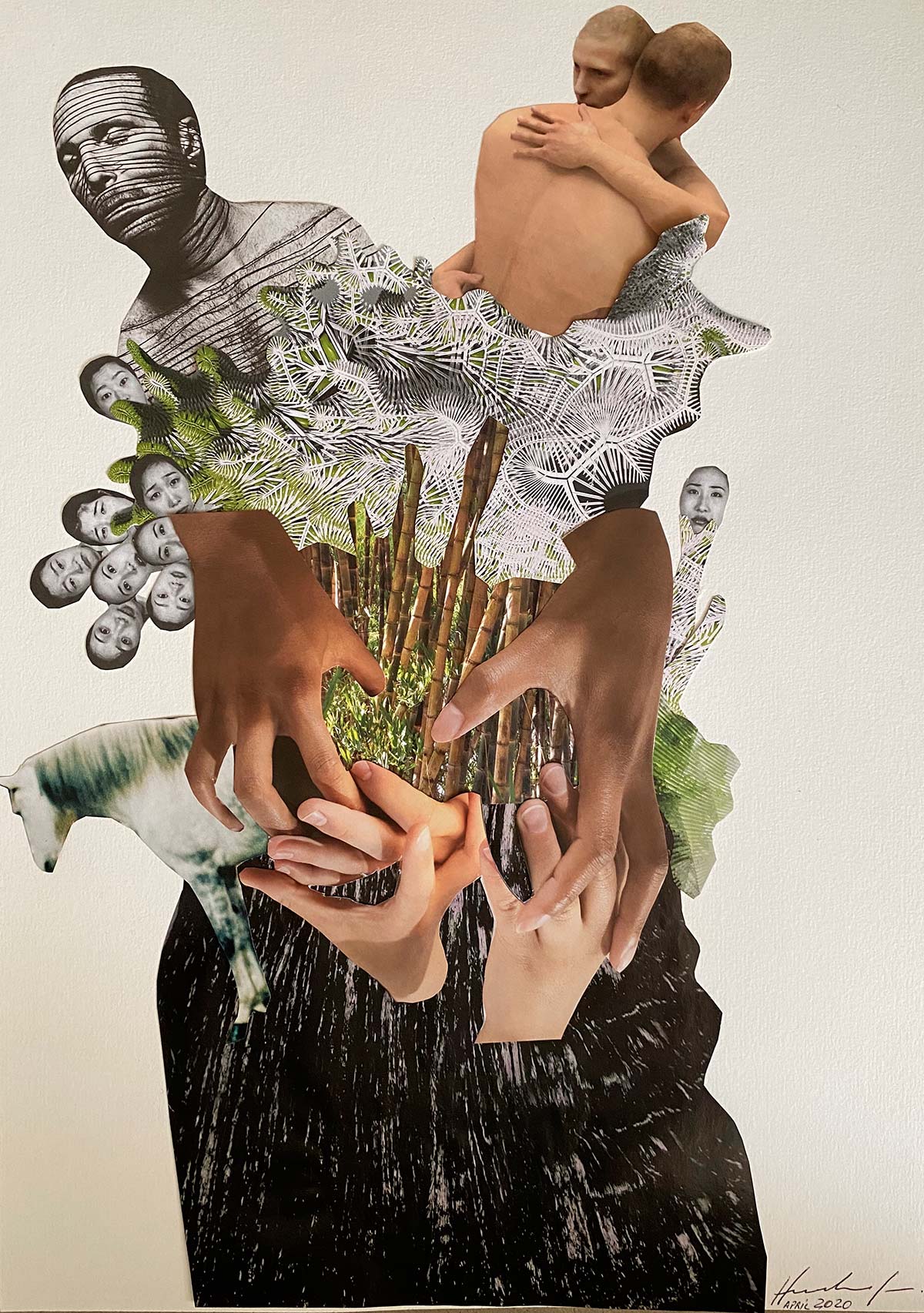 Humberto CampaHumberto Campana, Afeto A4 collagena, Afeto A4 collage