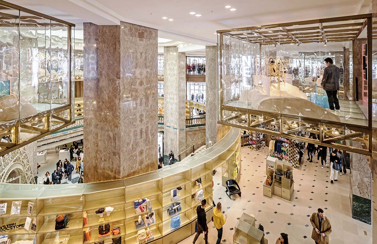 Galeries Lafayette, Paris - Photo © Salem Mostefaoui