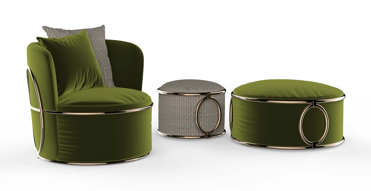 Oval by Trussardi Casa, Design Carlo Colombo