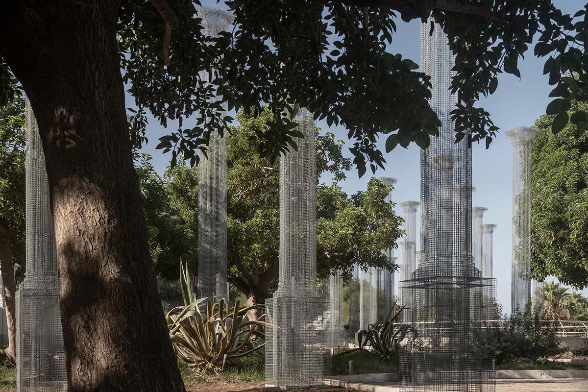 Opera by Edoardo Tresoldi, Reggio Calabria, Italy - Photo © Roberto Conte