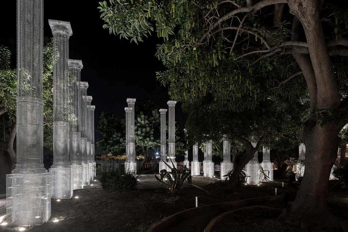 Opera by Edoardo Tresoldi, Reggio Calabria, Italy - Photo © Roberto Conte