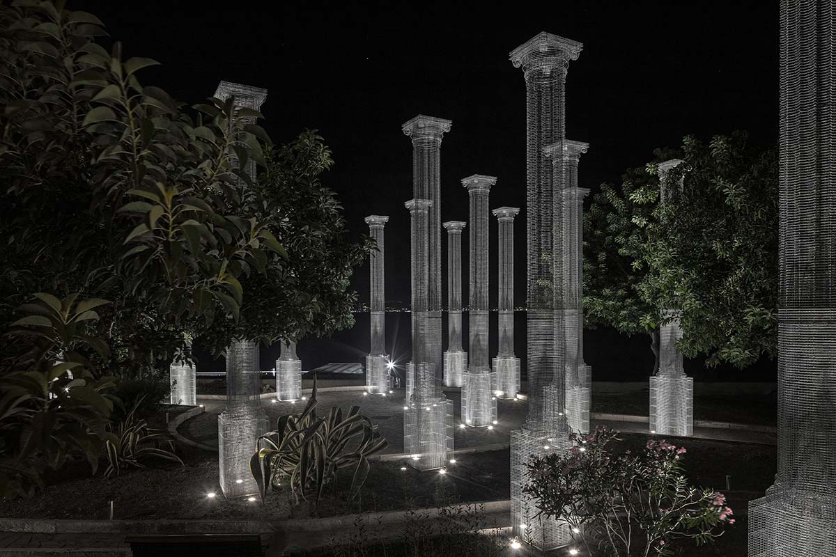 Opera by Edoardo Tresoldi, Reggio Calabria, Italy - Photo © Roberto Conte