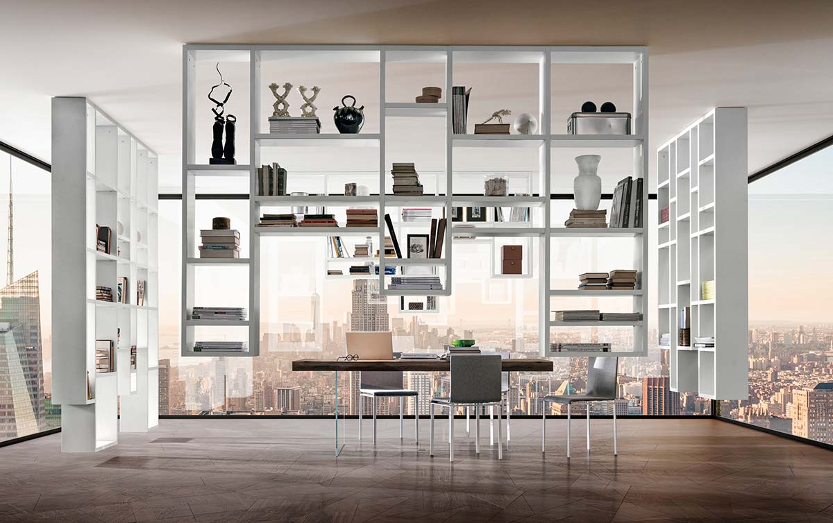 Libreria 30mm Weightless by Lago, Design Daniele Lago