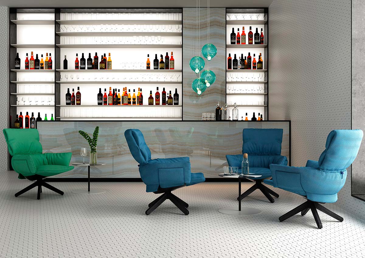 Lud’o Lounge, la poltrona che cambia abito