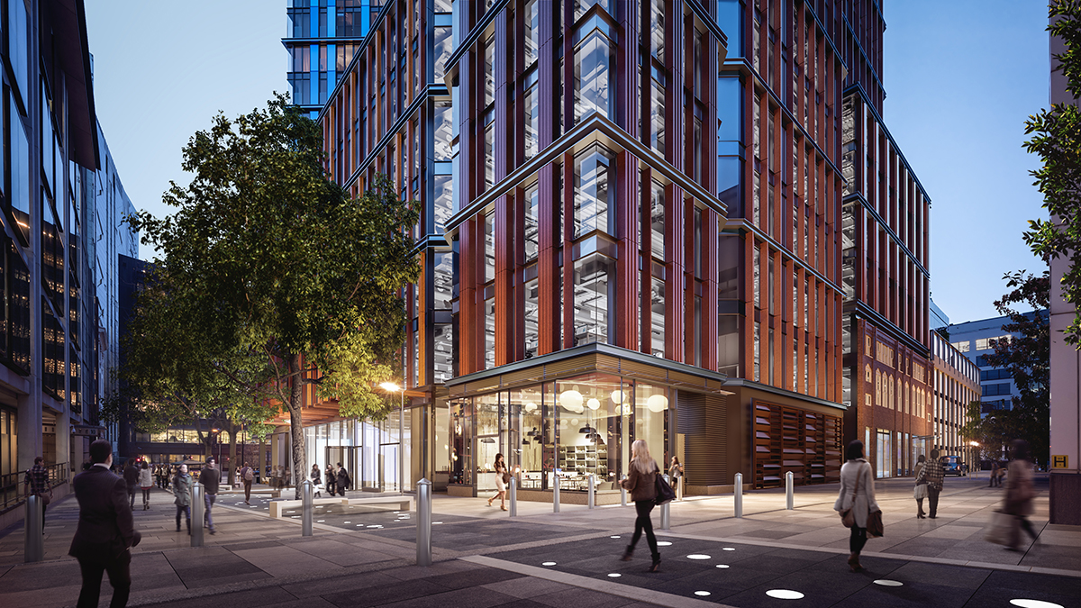 One Crown Place, futura ‘isola urbana’