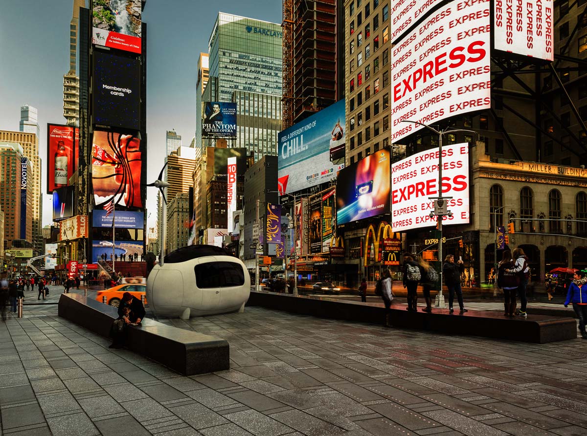 Le “piazze” immersive che trasformano Times Square