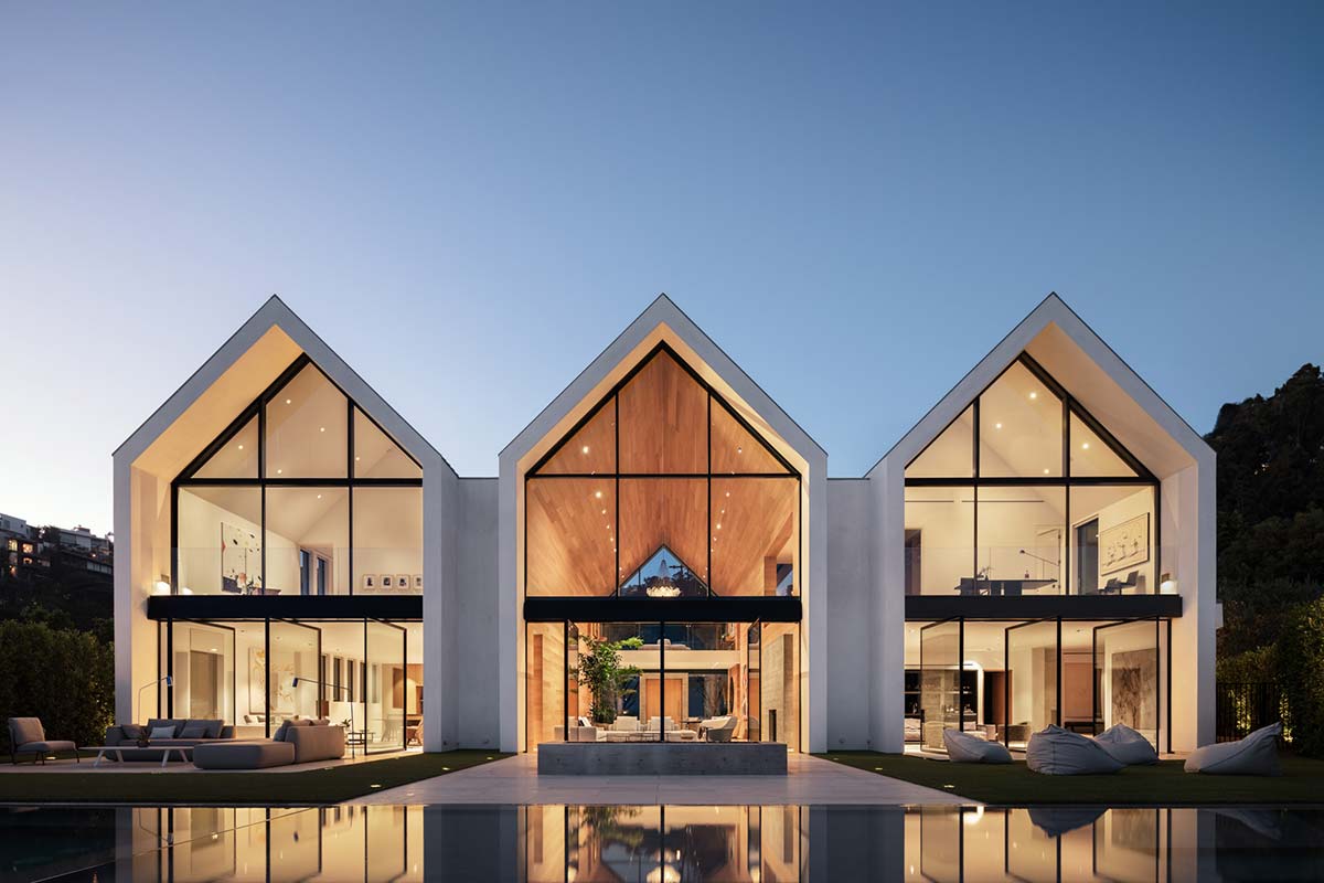 Forest Knoll: una moderna farmhouse