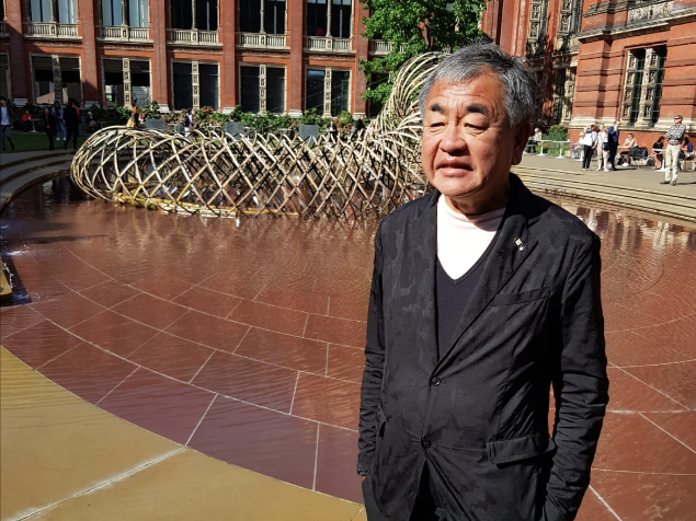 Kengo Kuma, maestro della leggerezza a Londra