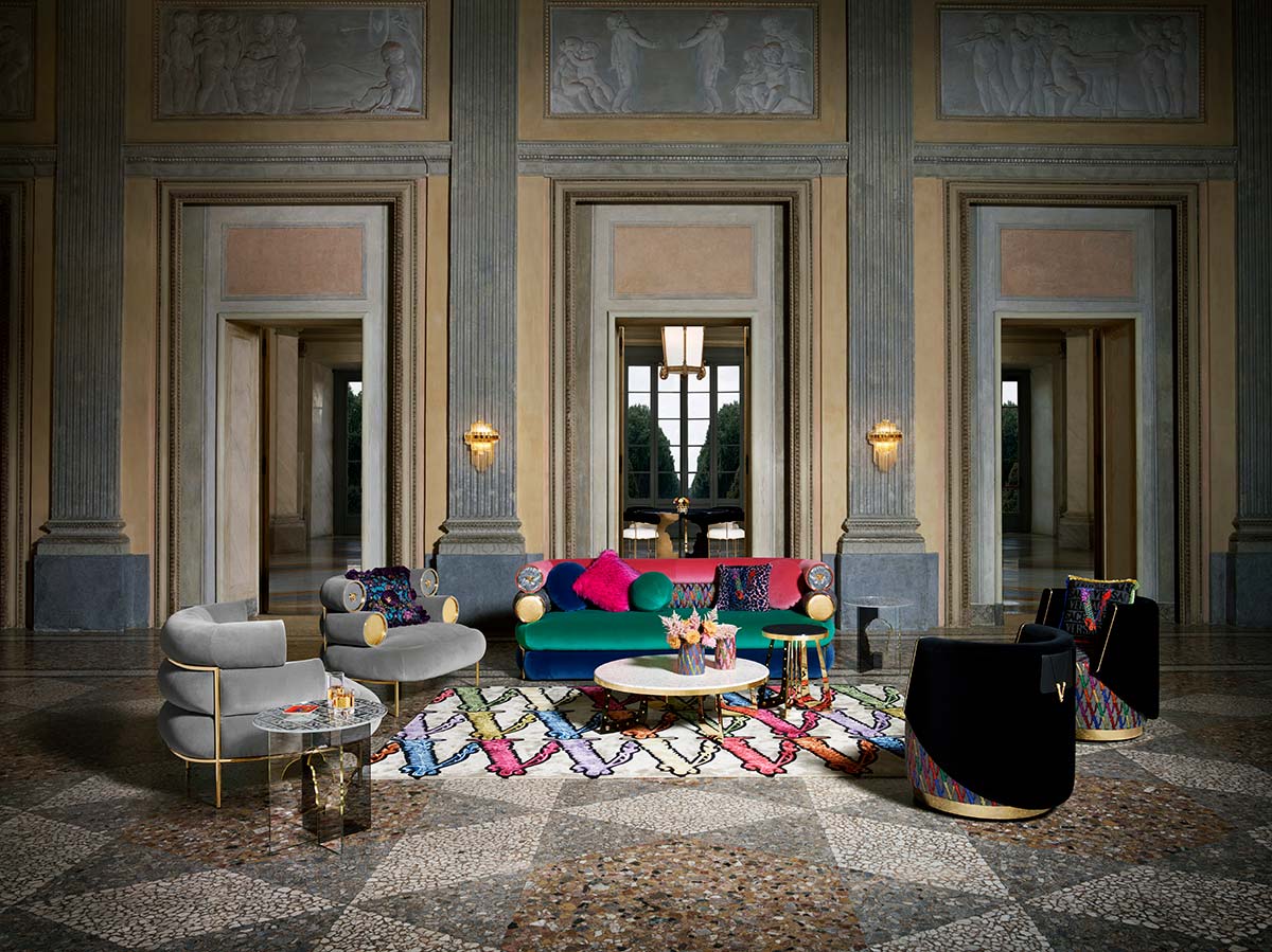 At home with Versace