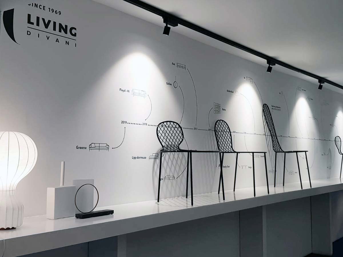 Living Divani in mostra a Londra