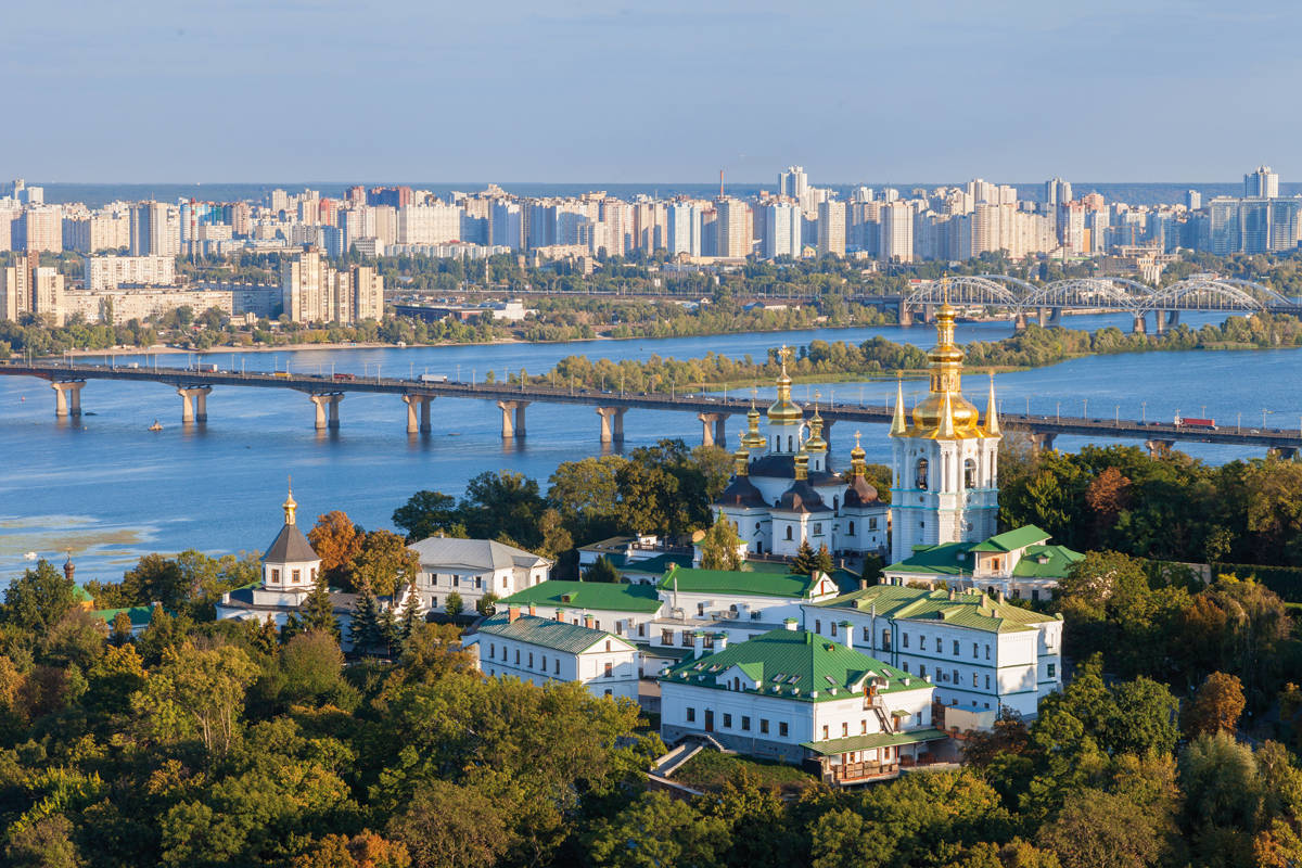 Kiev, i due volti della capitale