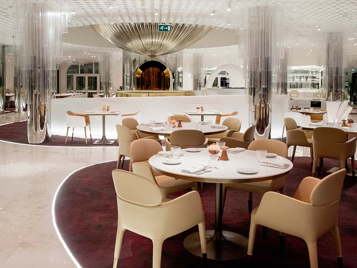 Alain Ducasse e Pedrali a Dubai