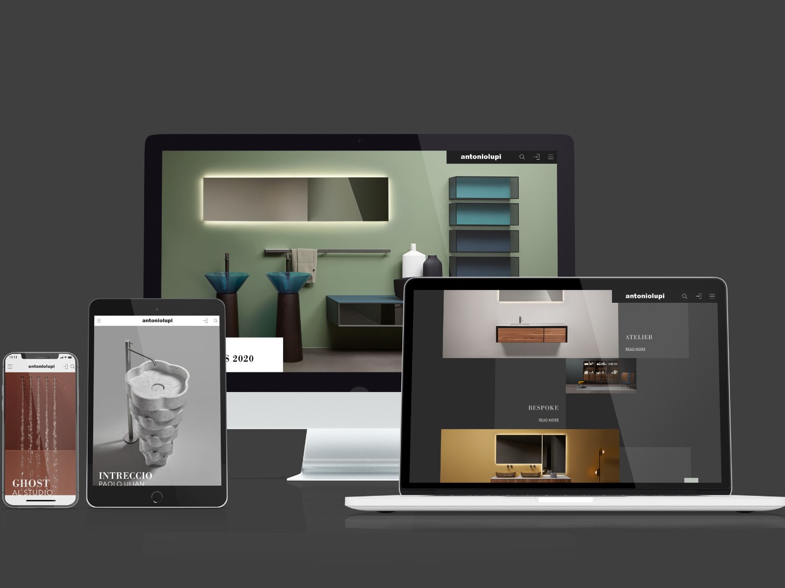 Antoniolupi lancia il nuovo sito web