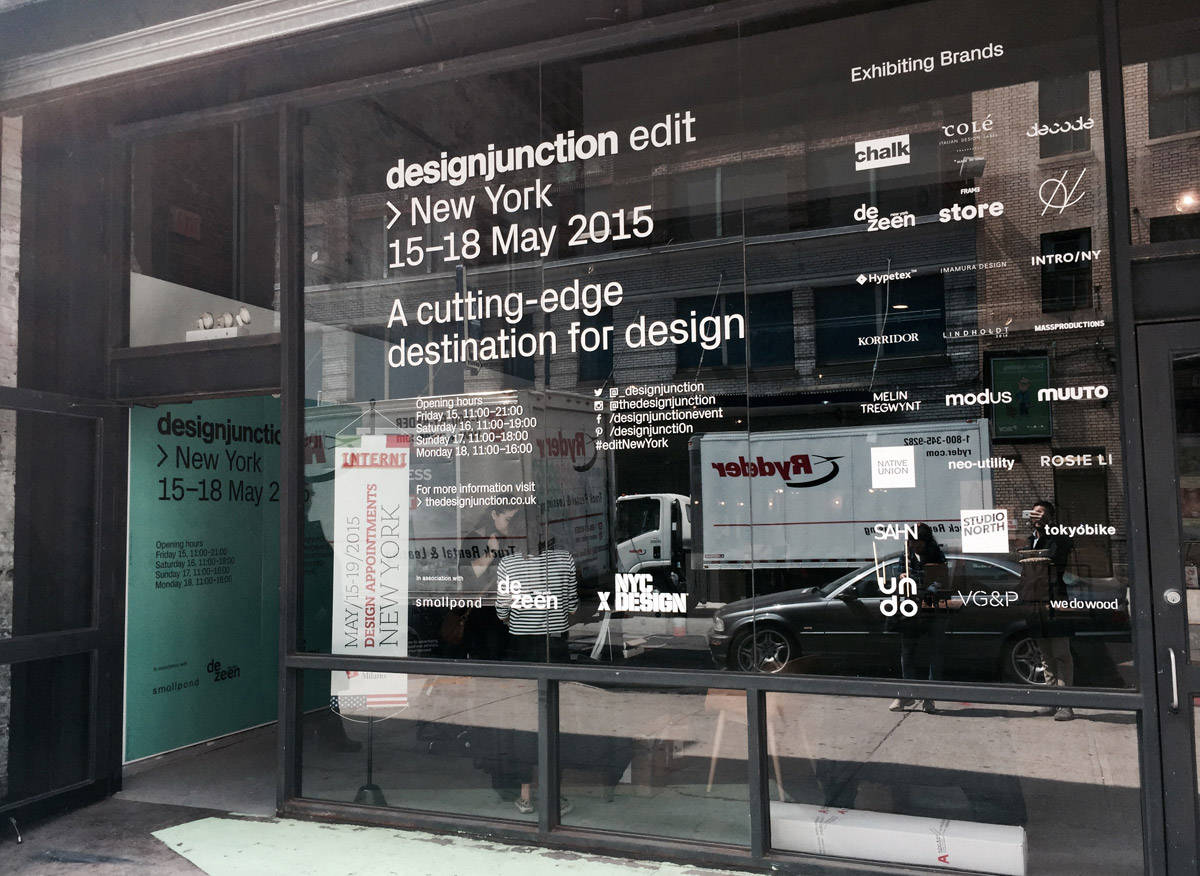 Dopo Londra e Milano, designjunction arriva a New York