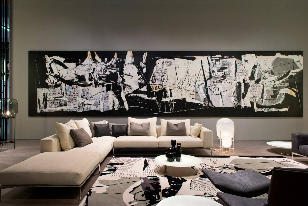 Un tappeto ispirato alla Guernica per Désirée