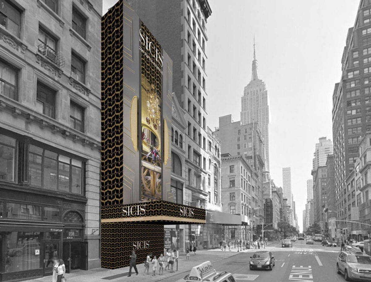 Sicis apre in Fifth Avenue