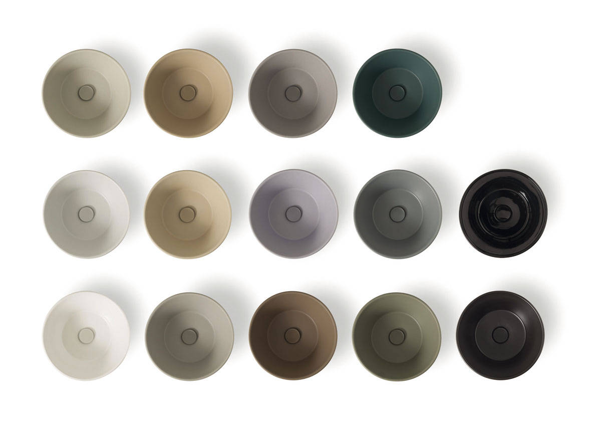 I colori del bagno per Ceramica Globo
