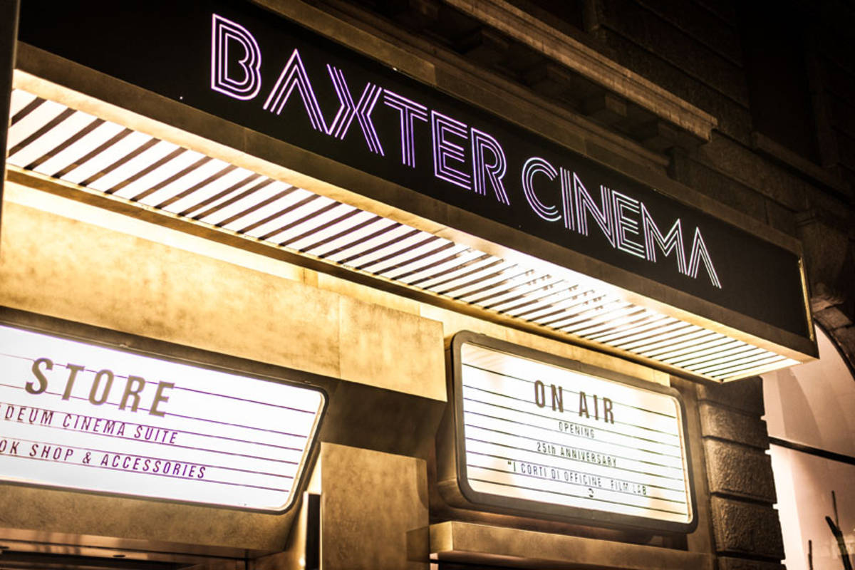 Inizia lo spettacolo al Baxter Cinema