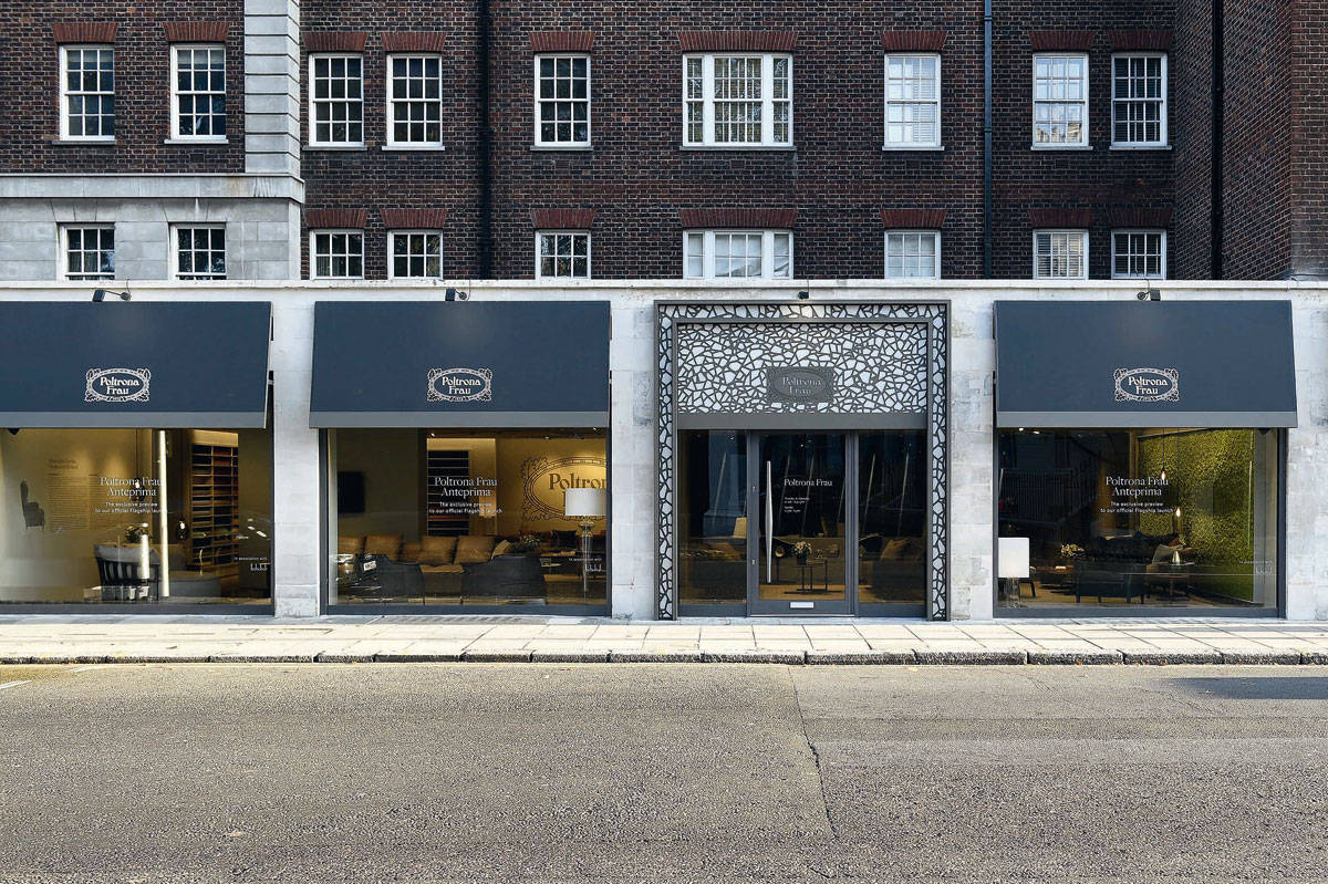 Poltrona Frau inaugura in Fulham Road, Londra
