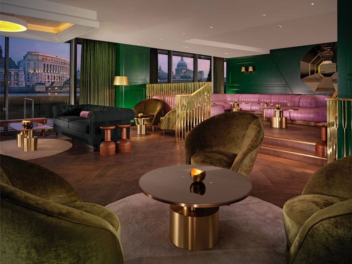 Glamour vincente per Dandelyan, il cocktail bar firmato Tom Dixon
