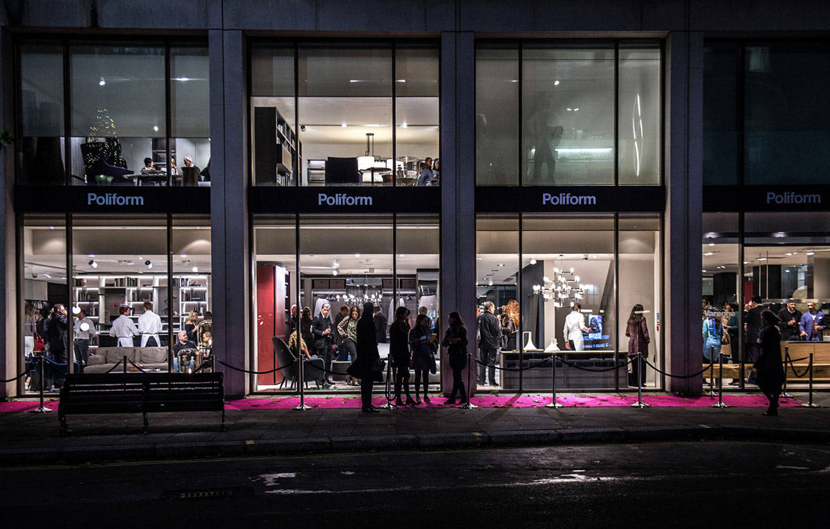Restyling per Poliform UK