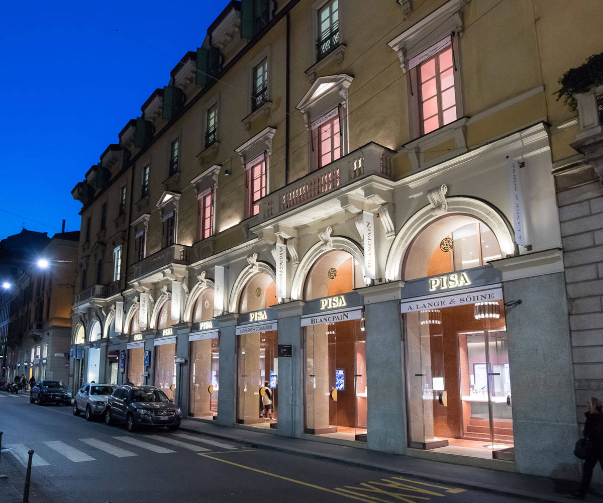 La nuova boutique Pisa nel Quadrilatero milanese