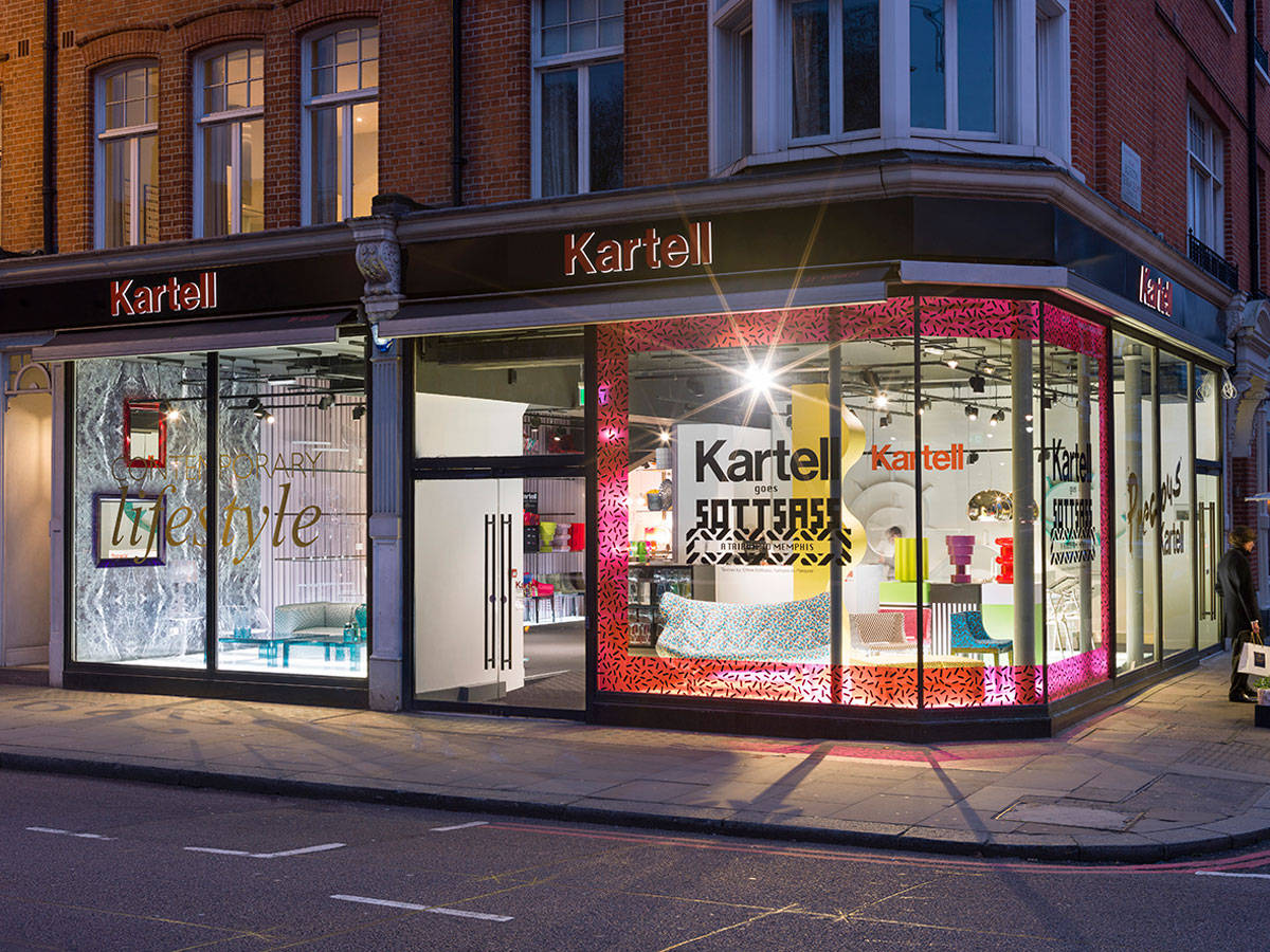 La prima di Kartell a Londra