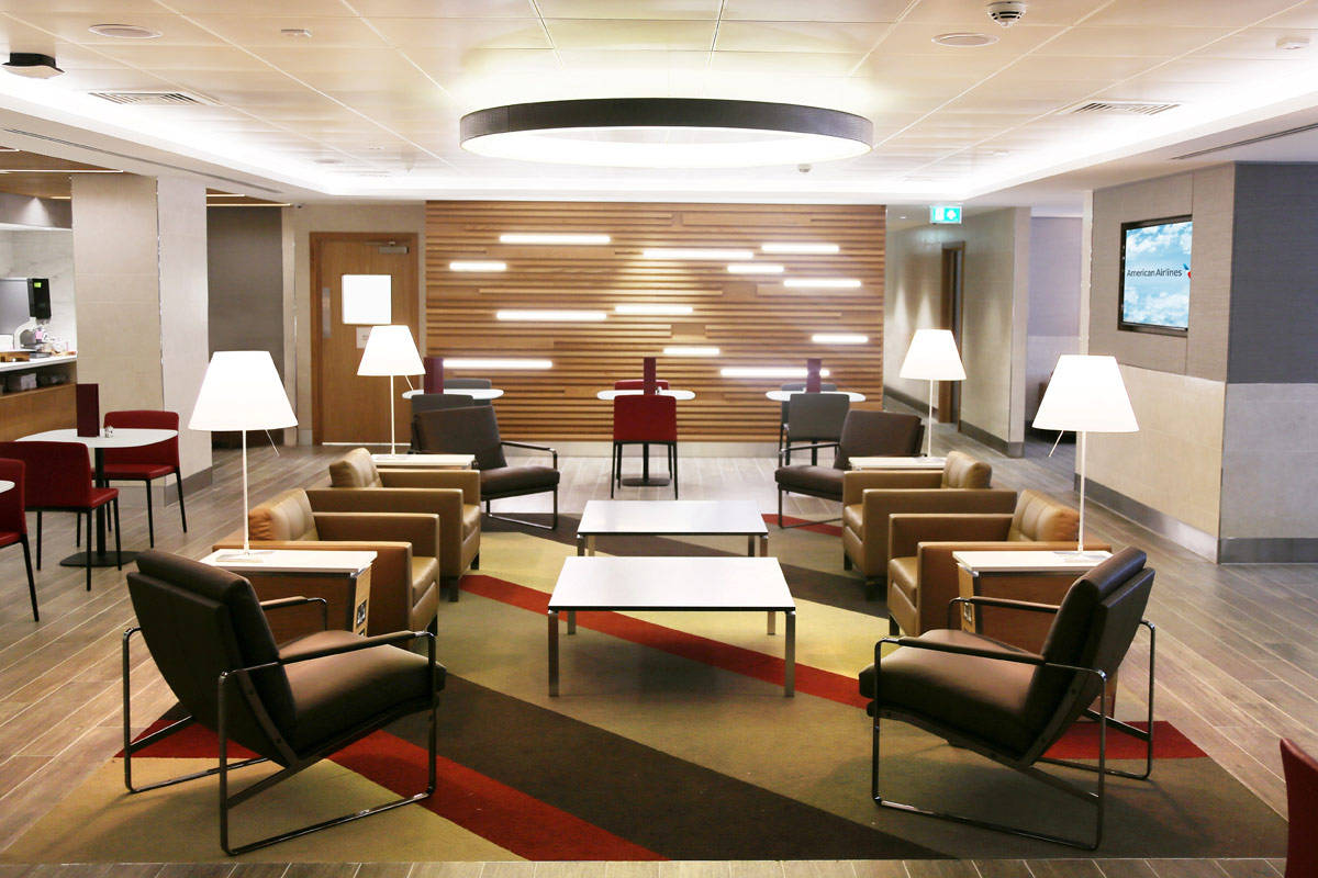 American Airlines rinnova la lounge di Londra