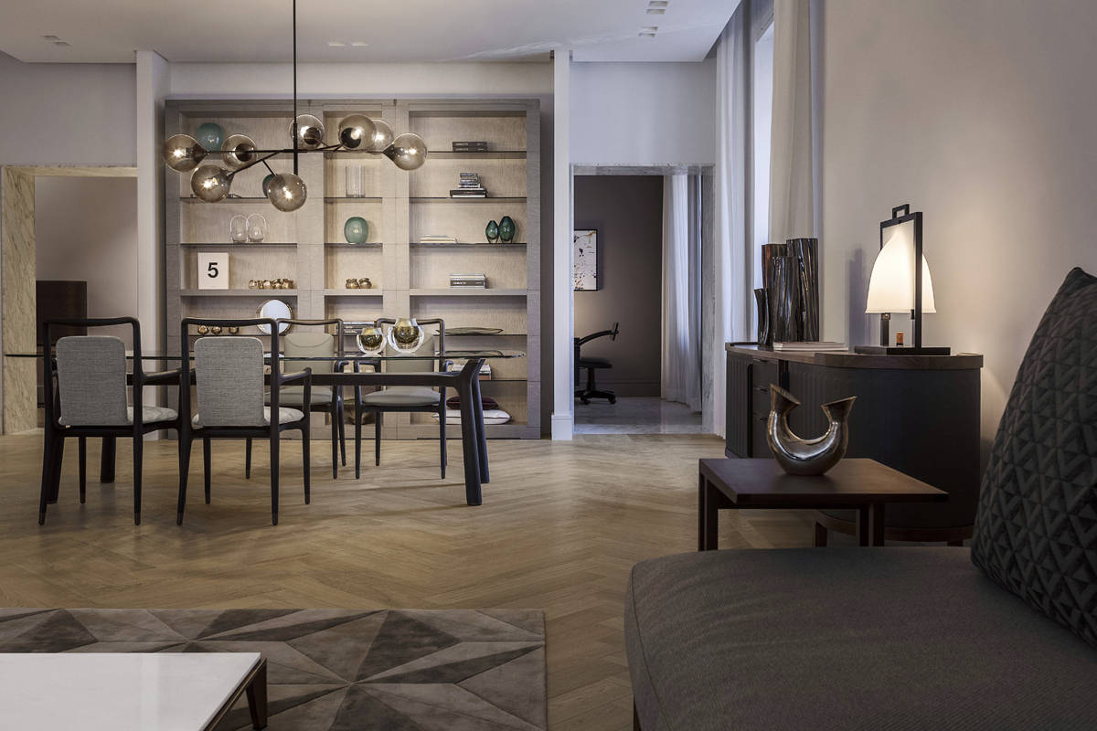 Nuovo concept per Giorgetti Atelier Roma