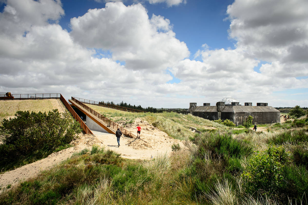 Museo Tirpitz, progettare per tracce