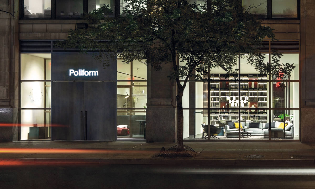 La Casa Poliform nella Grande Mela