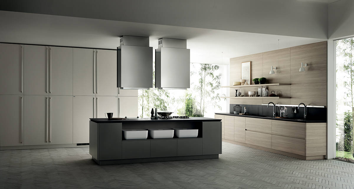 Versatile e minimalista la nuova Qi di Scavolini