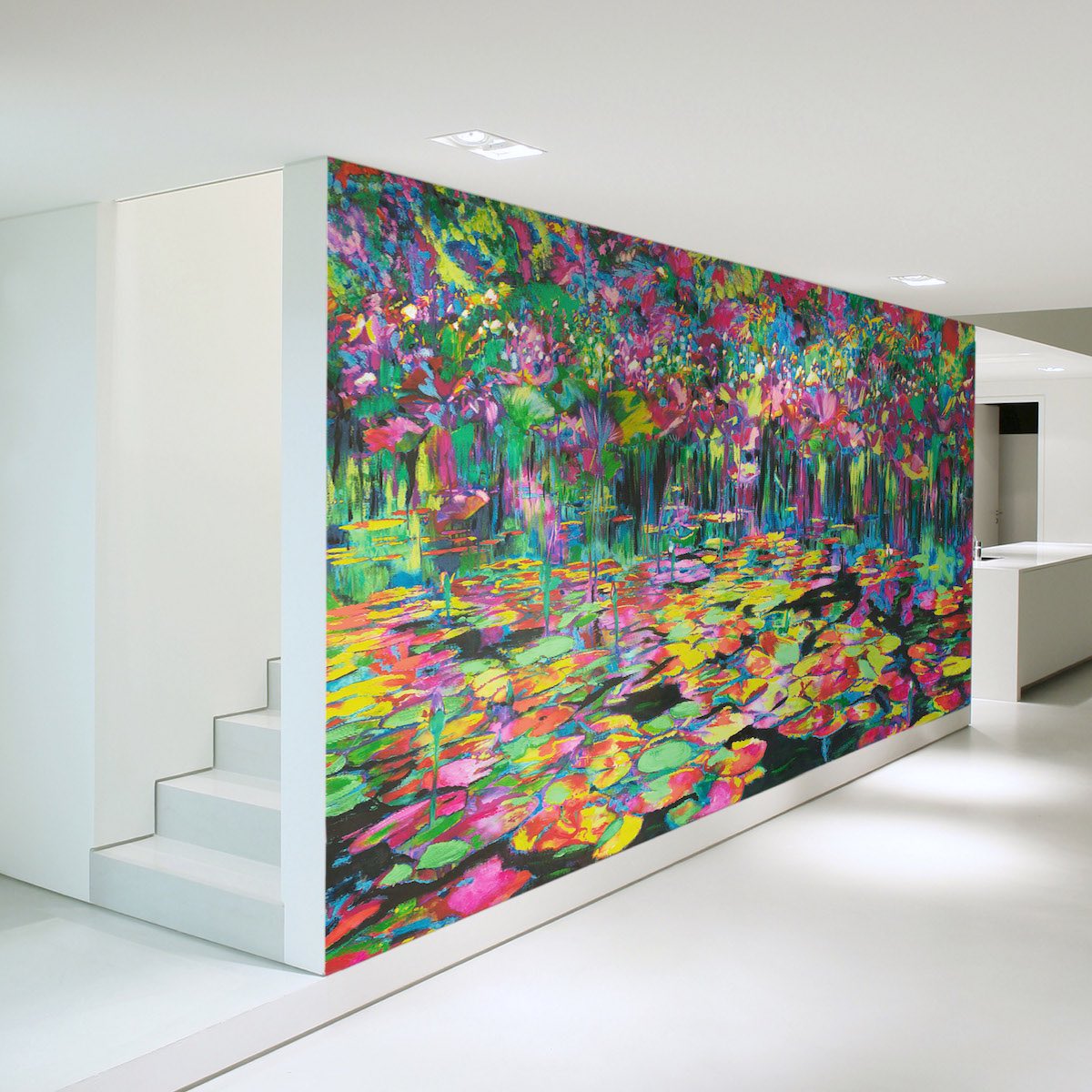 WallPepper®/Group e Cornelia Hagmann: la natura in Technicolor