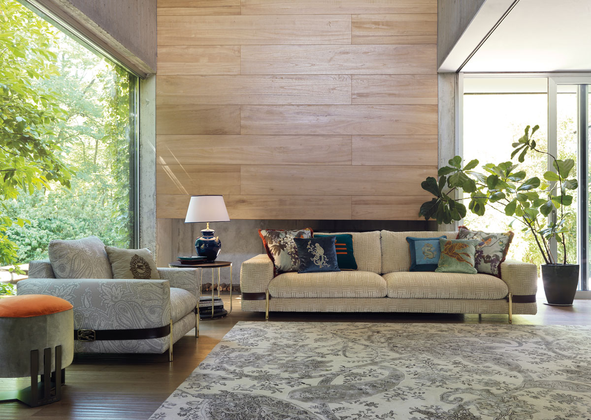 L’“espace de vie” di Etro Home Interiors