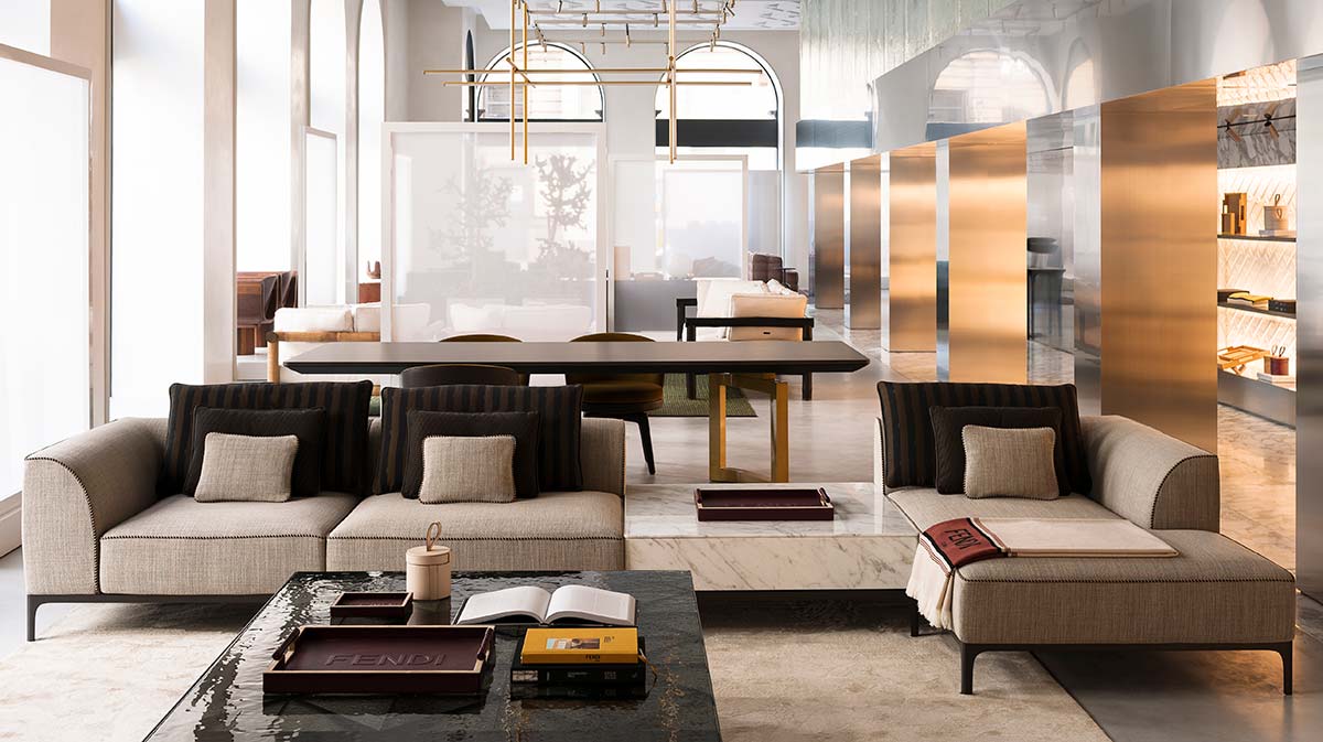 Fendi Casa, 700 mq nel cuore di Milano