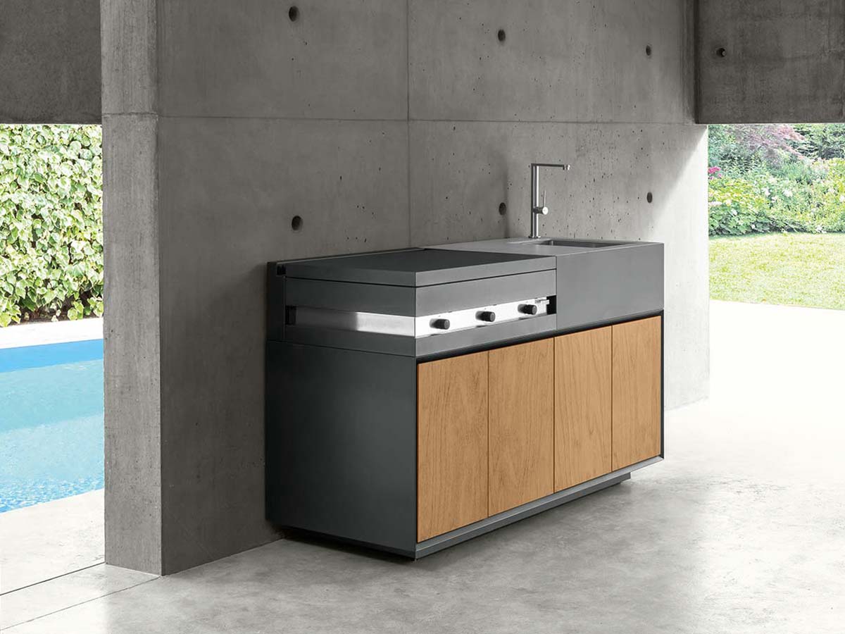 Tikal Wood, la nuova cucina outdoor di Talenti 