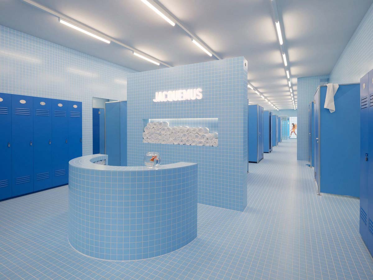 Jacquemus a Londra: nel blu dipinto di blu