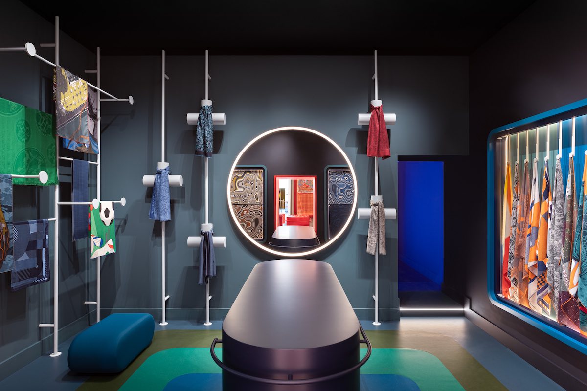 Roma, pop-up store Hermès, Photo © Giorgio Possenti