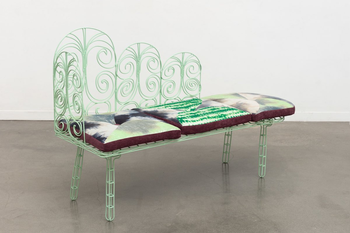 “Lifted Lounge #1”, Tschabalala Self – courtesy of Galerie Eva Presenhuber