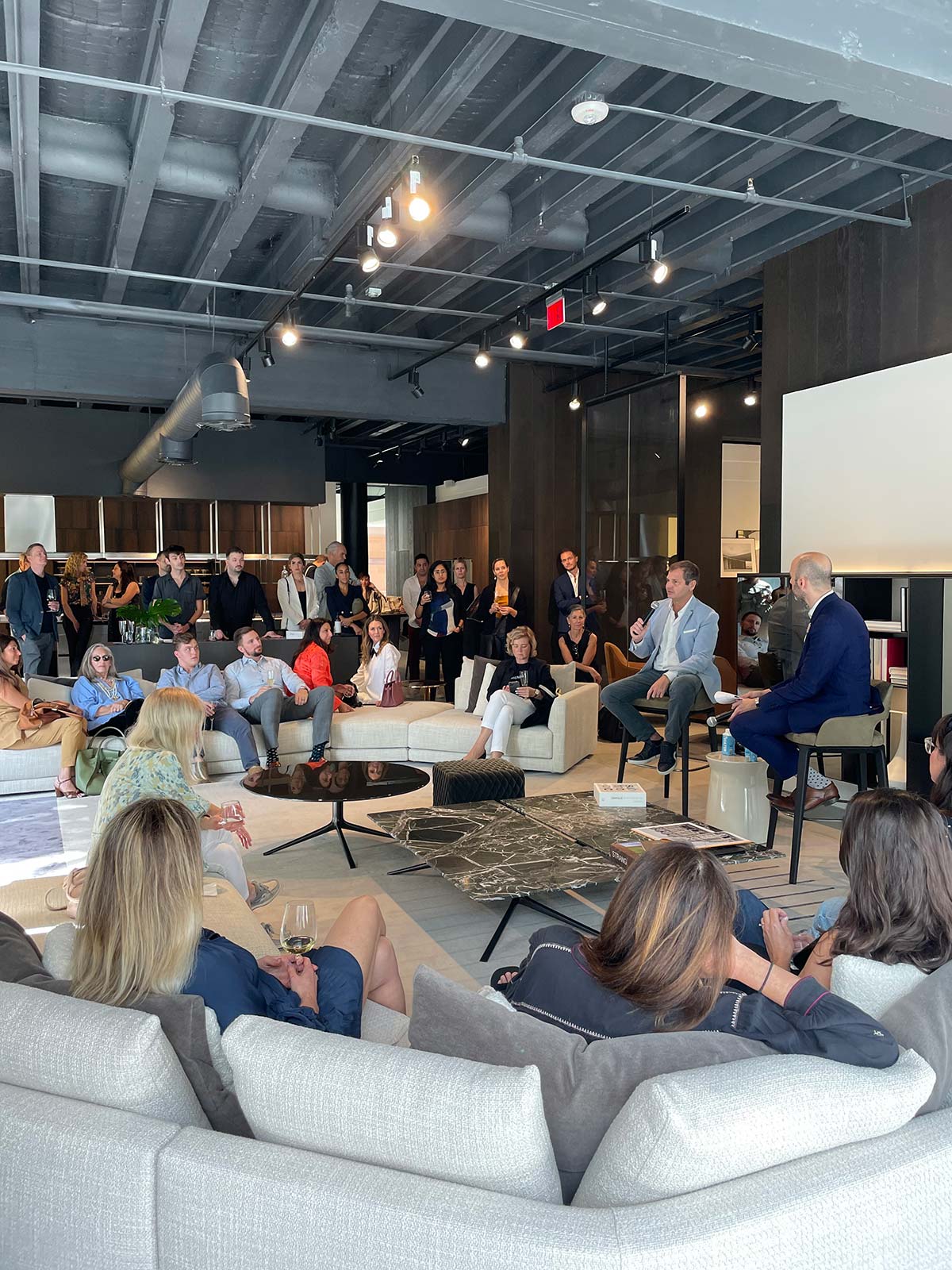 Max Strang & Dan Rubinstein @ Poliform Showroom, Miami