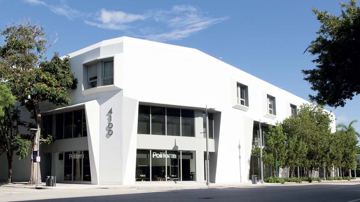 Poliform showroom, Miami