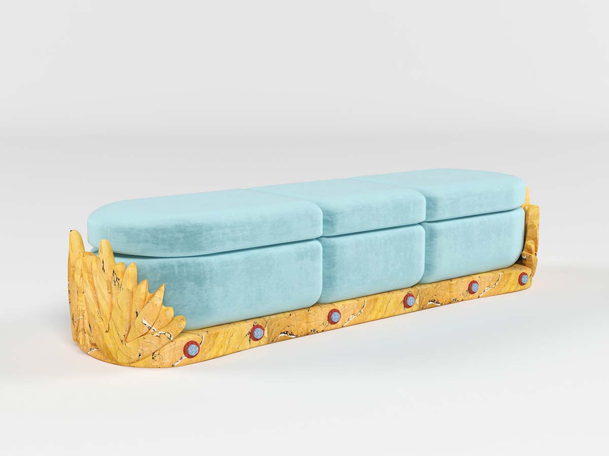 The Lotus series by Nilufar, Design Khaled El Mays